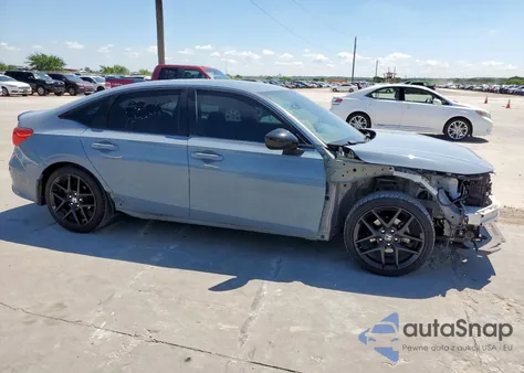 2022 Honda Civic Sport z USA, uszkodzony, nr VIN 2HGFE2F50NH529625